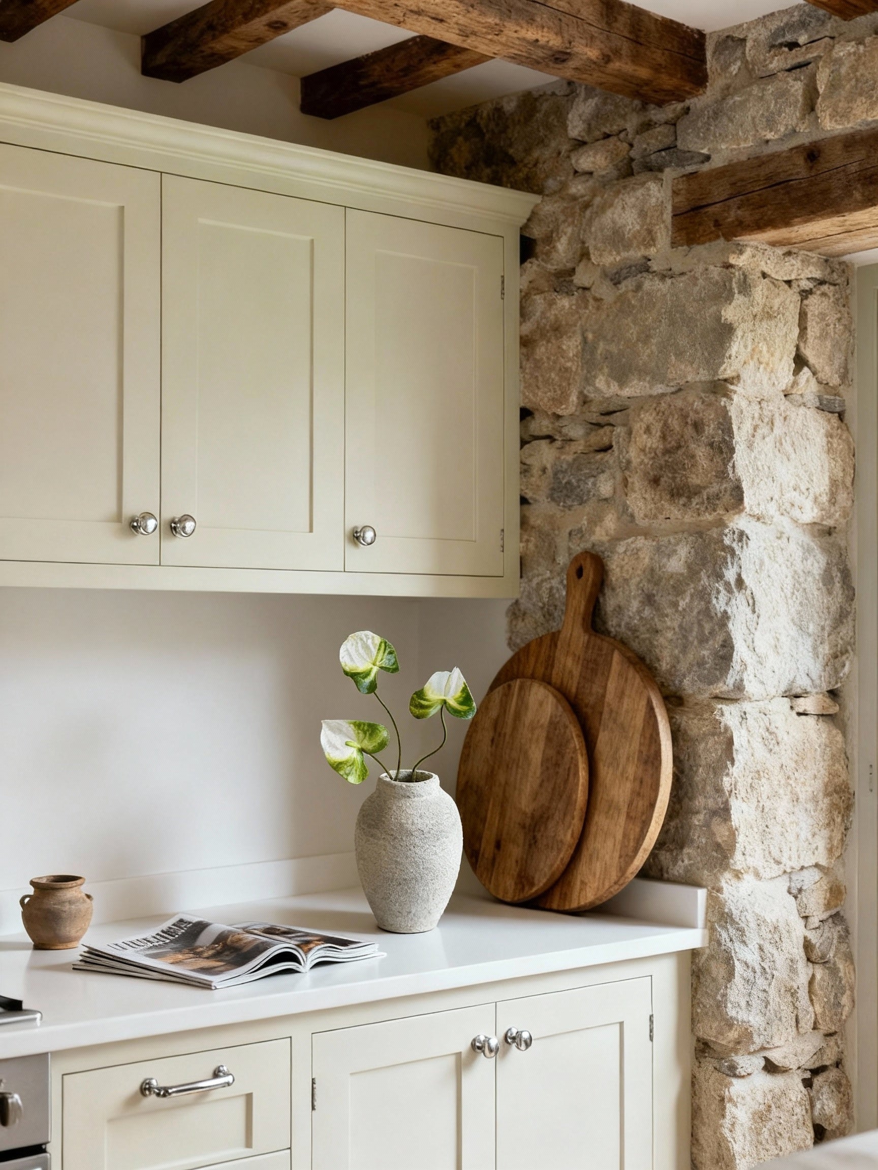 Anthurium - White & Green