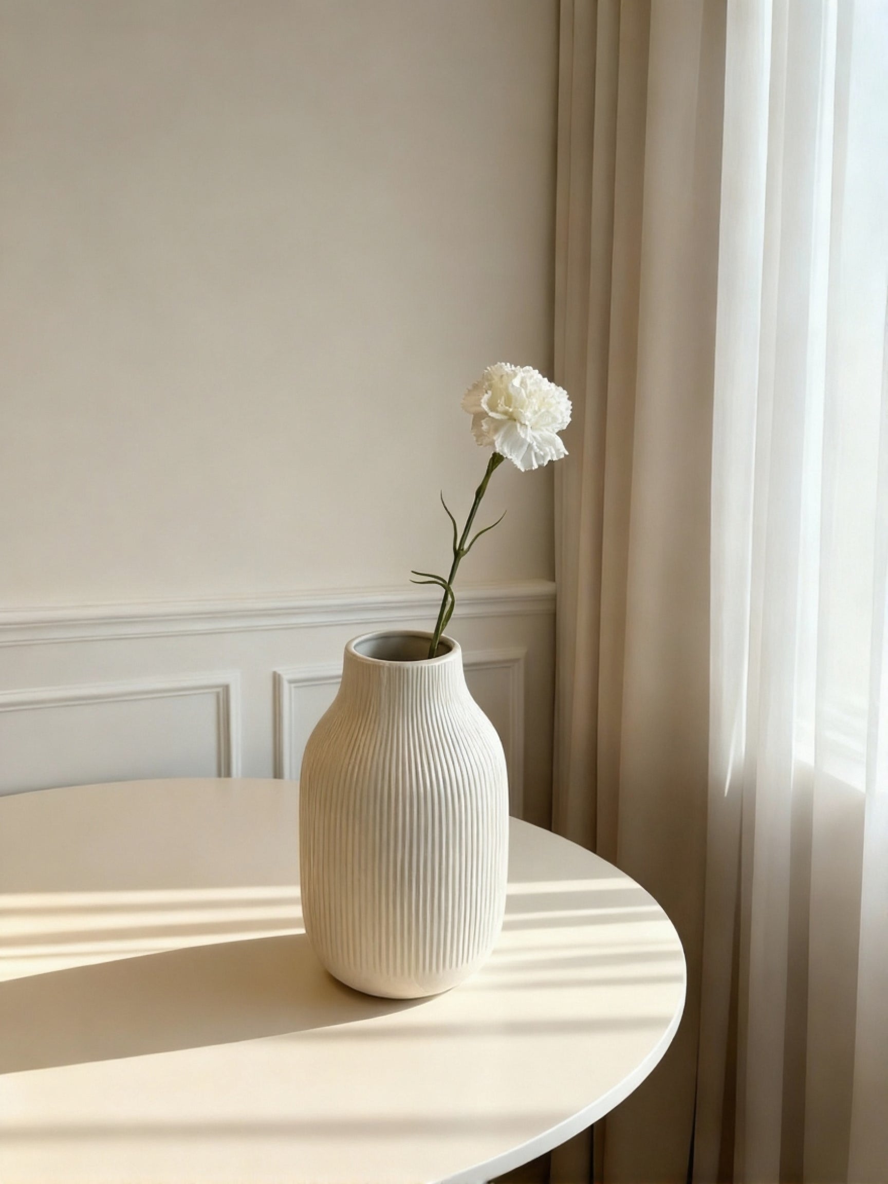 Carnation (Dianthus caryophyllus) - White